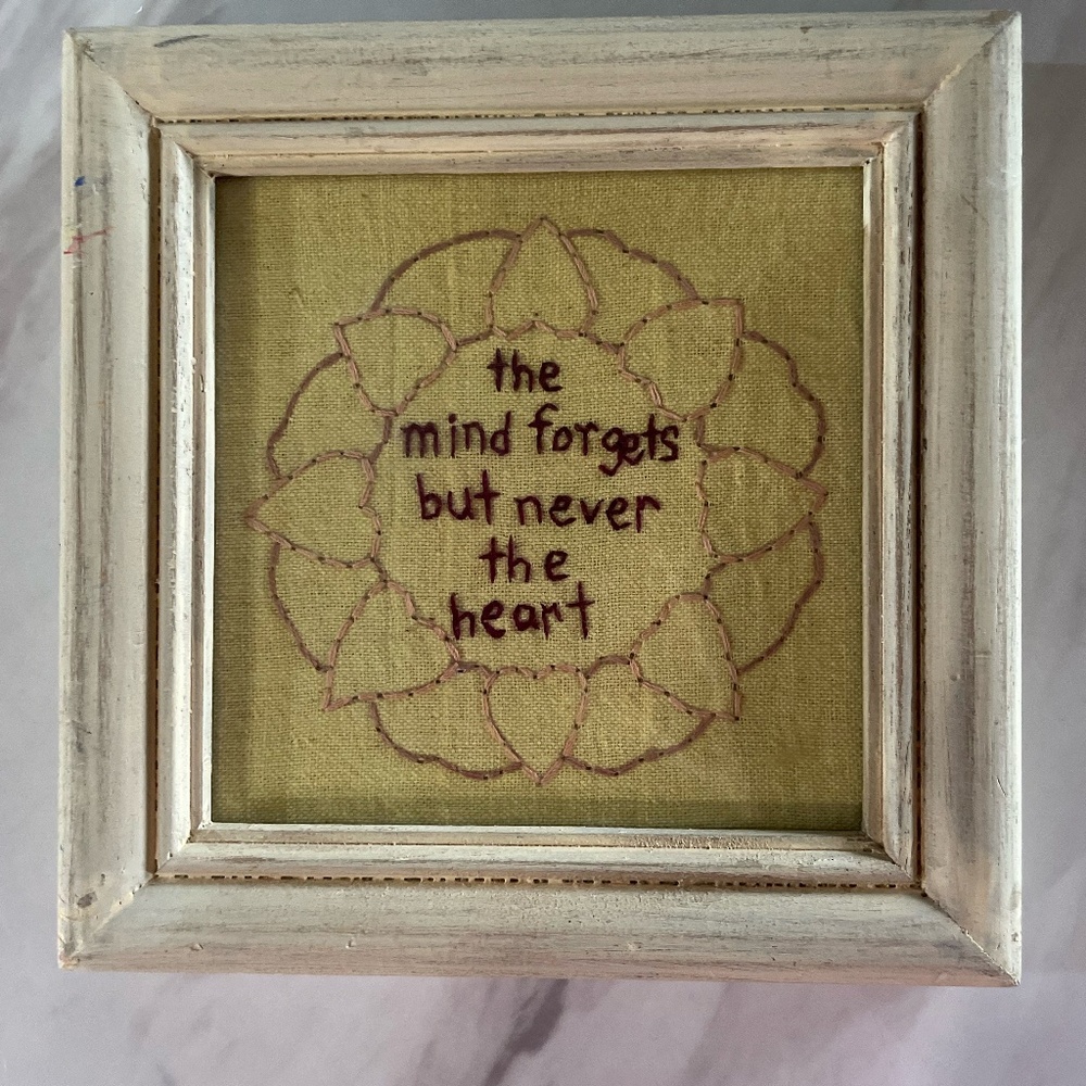 PRIMITIVES BY KATHY SMALL STITCHERY FRAMED ART